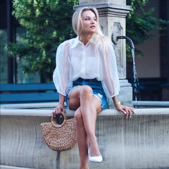 NWT Bloggers Favorite Zara Blouse - Picture 11 of 11